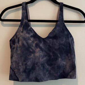 Lululemon Align Tank Top Dark Blue Cloud Size 8
